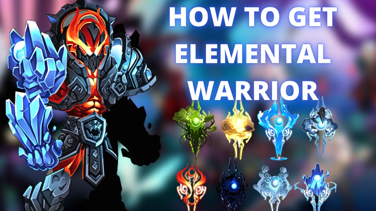 AQW Как получить Легендарного Воина Стихий &mdash; Все 8 Репутаций, Ранг 10 Быстро