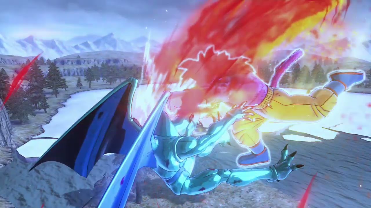 SS4 Daima Goku Vs Shenrons