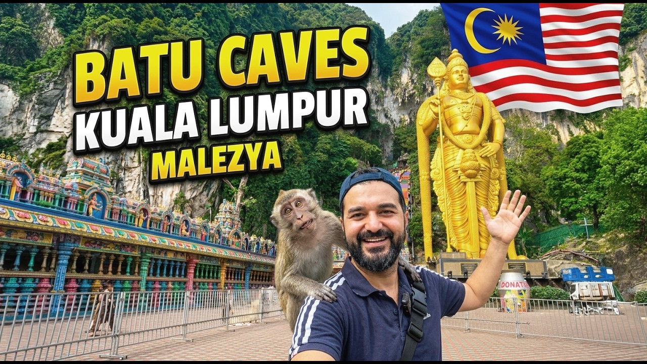 Malezya, Kuala Lumpur’da Mutlaka Görülmesi Gereken Bir Yer: Batu Caves! 🇲🇾
