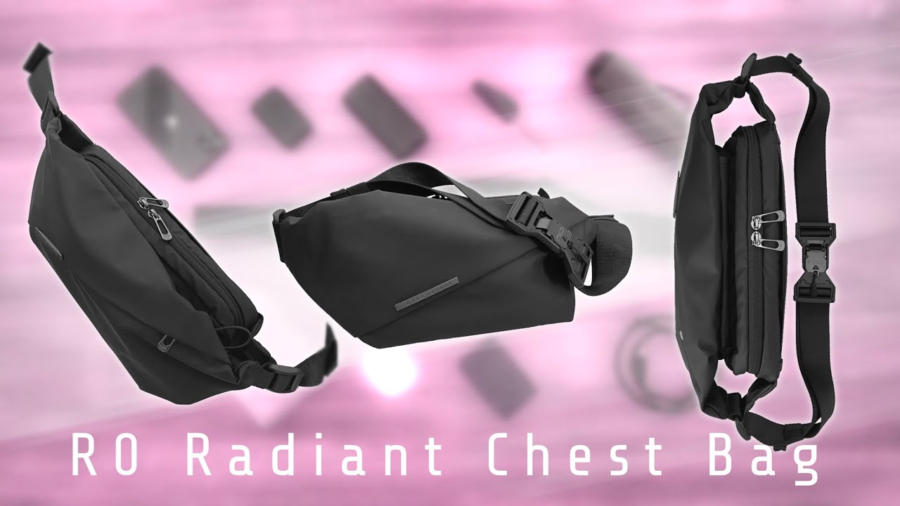 NIID R0 RADIANT CHEST BAG / Sleek Design Sling Bag - Backpacking:vol.106