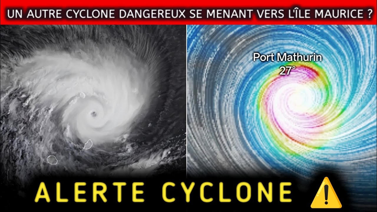 MENACE DE CYCLONE DANGEREUSE À VENIR POUR L'ÎLE MAURICE | MÉTÉO DU 23 AU 30 JANVIER À L'ÎLE MAURICE 