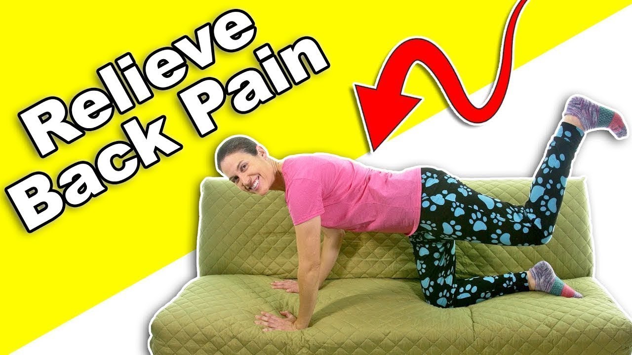 Relieve Back Pain With This EASY, Real-time Routine!