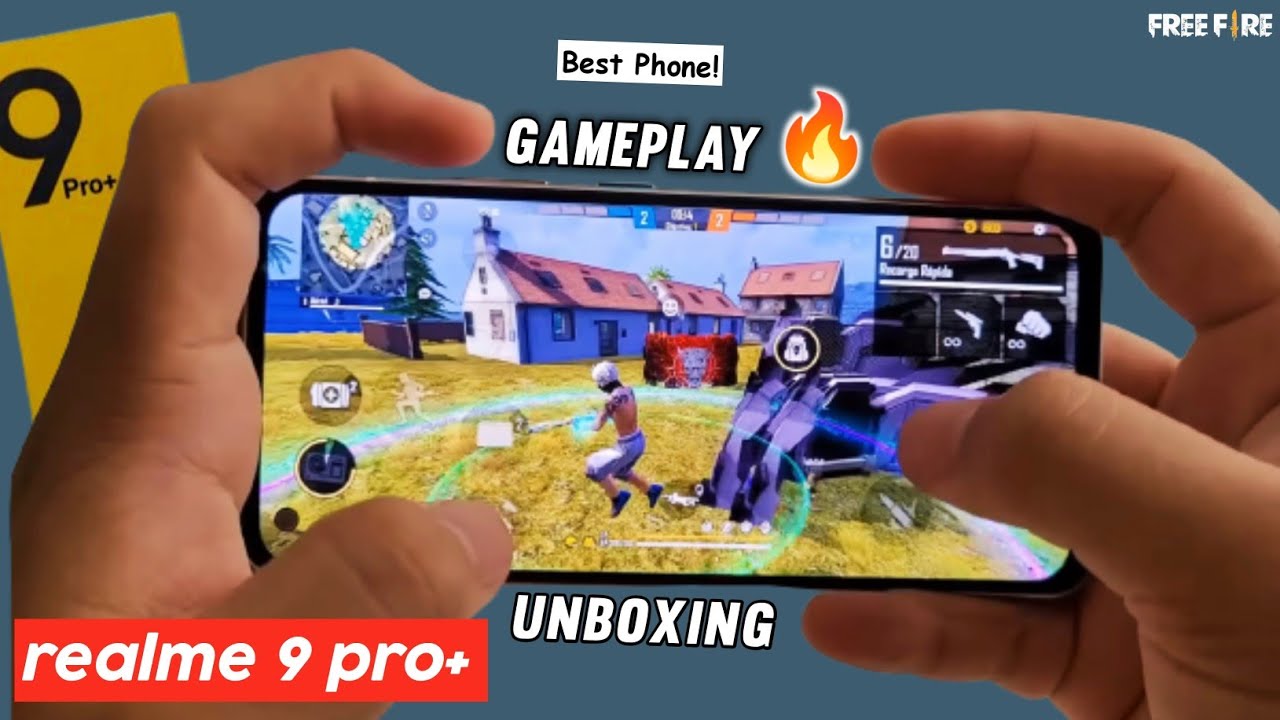 Realme 9 pro plus Free Fire Gameplay, Unboxing |Realme 9 pro+ Free Fire Test |6GB+128GB
