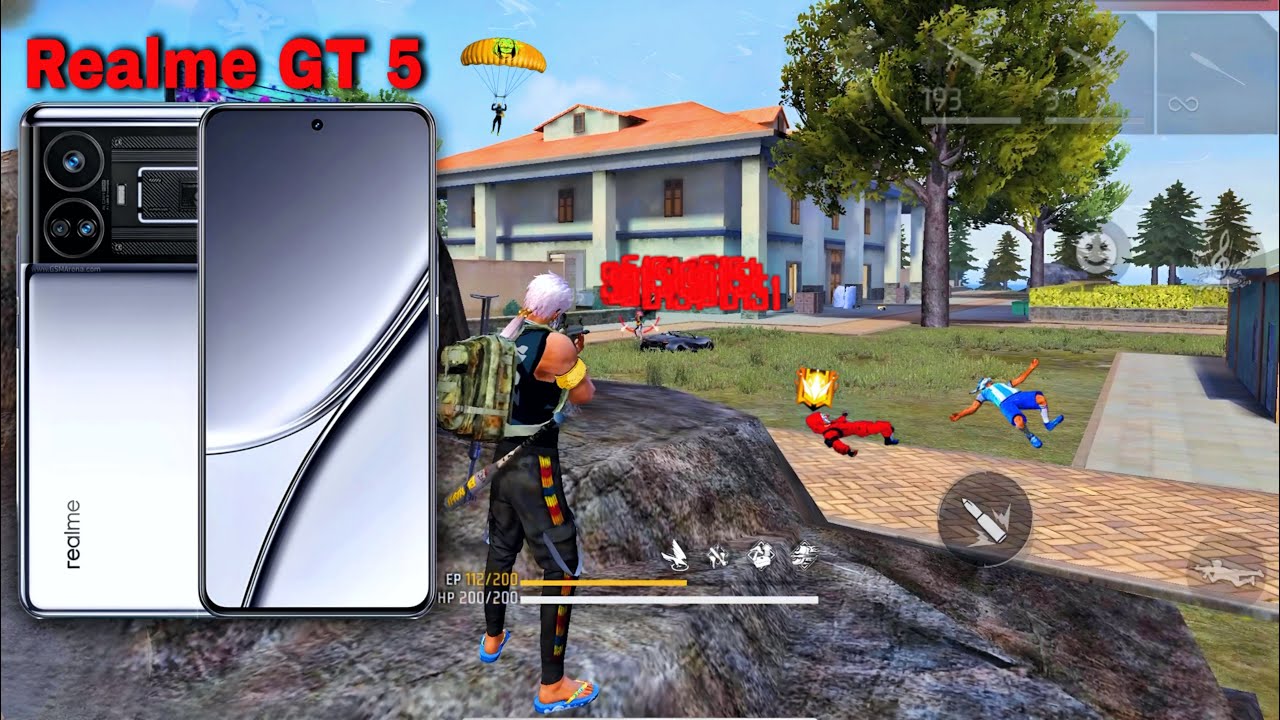 Relme GT5 Gaming Test Relme GT5 FreeFire Gaming test-gameplay