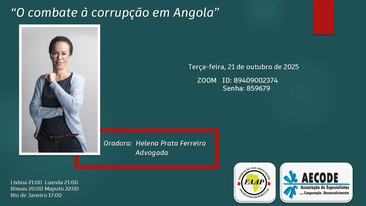 O combate à corrupção em Angola