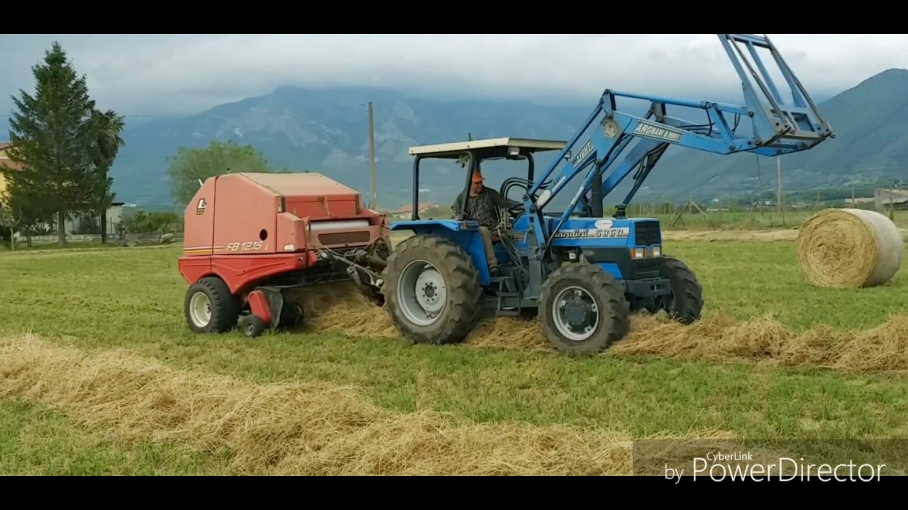 [Fienagione2019] landini 5860 + rotoballa laverda FB 12.15 L