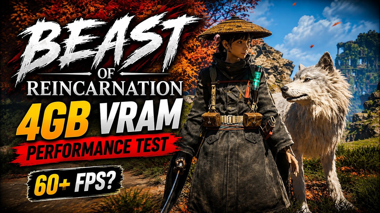 Beast of Reincarnation on 4GB VRAM | DLSS 4.5 & Frame Gen Mods Tested