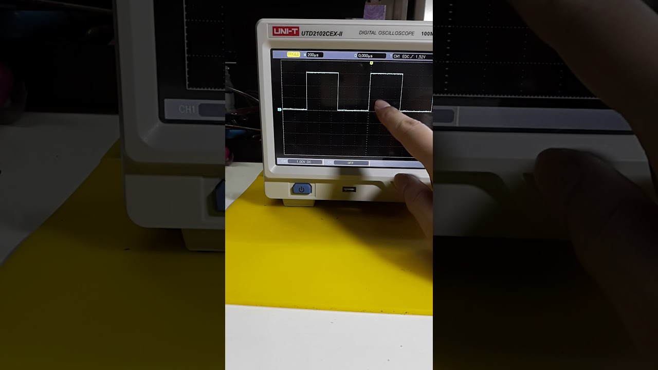 วีธีใช้งาน สโคป uni t 2102 cex II ตอนที่ 1