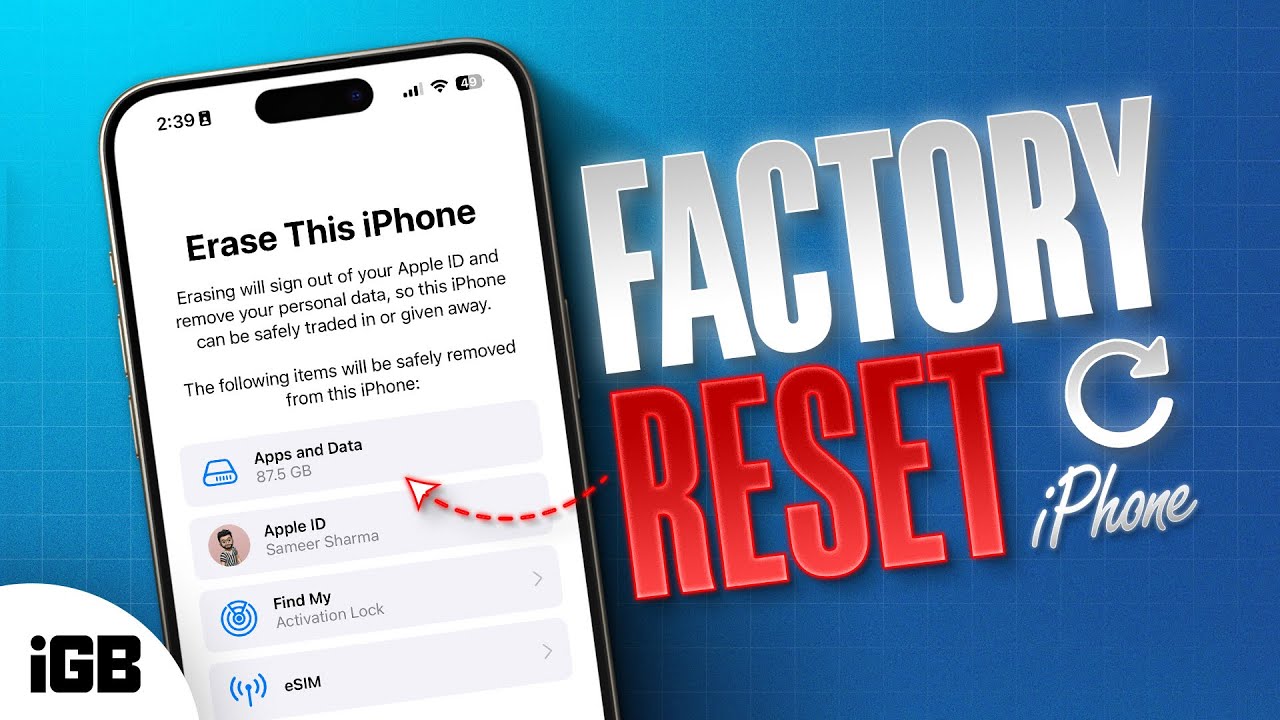 How to Factory Reset iPhone Before Selling (2024 Guide)