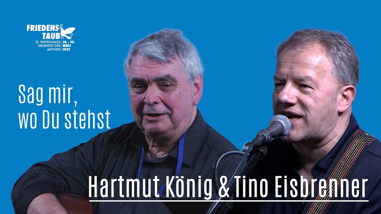 III. Nationales Denkfest - Hartmut König  und Tino Eisbrenner
