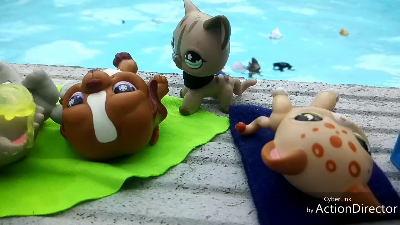 Histoire lps - Une journée à la piscine !