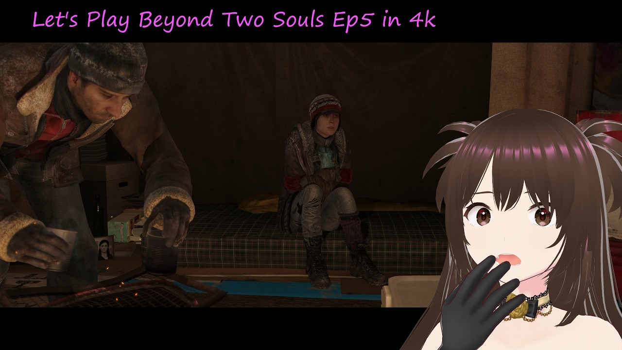 Strawberry Plays Beyond 2 Souls in 4K Ep 5: Out on the Streets