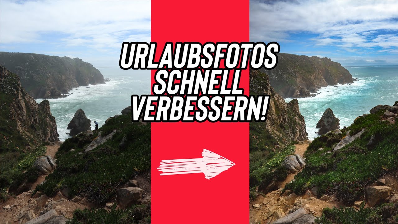 Urlaubsfotos schnell verbessern in Photoshop.