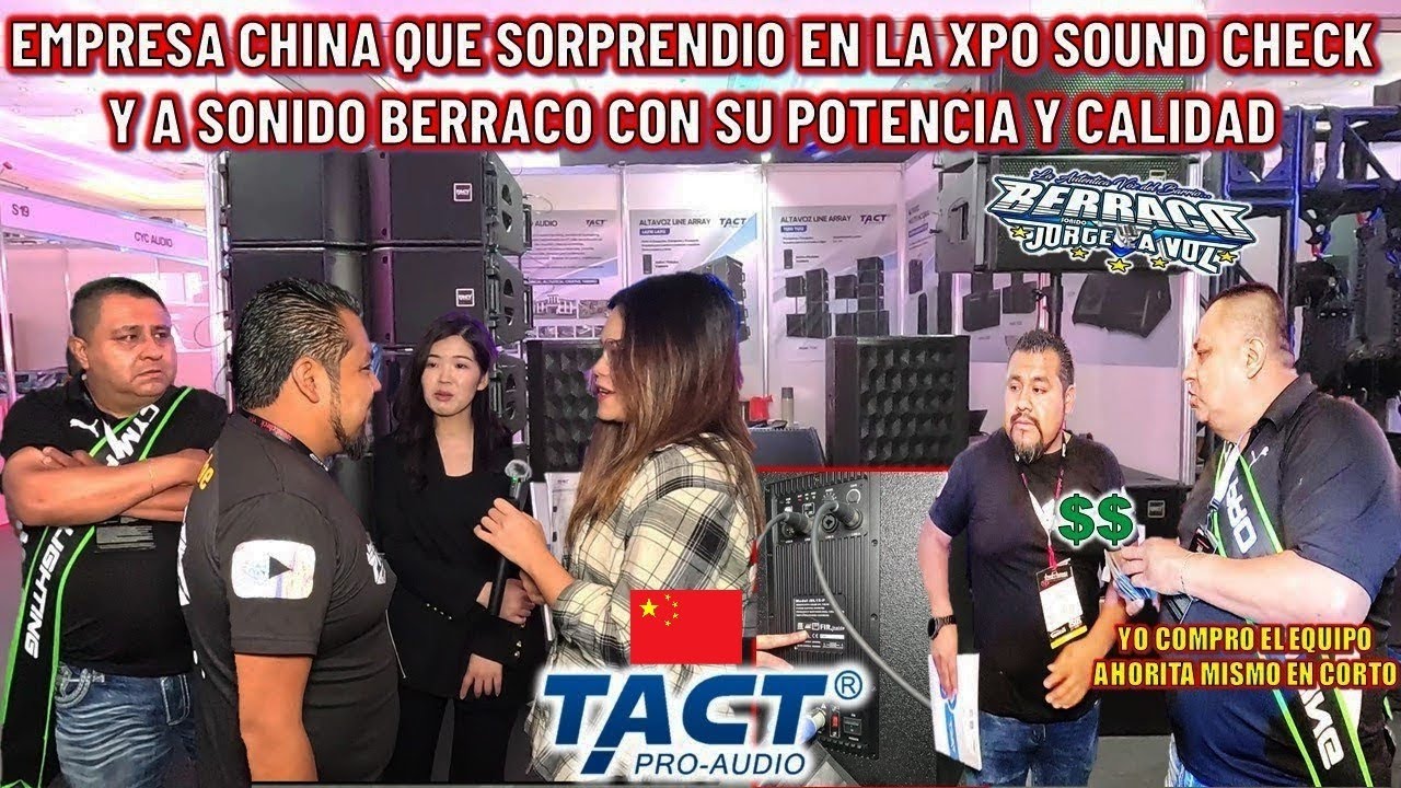 TANTO LLAMÓ la ATENCIÓN😱En POTENCIA y CALIDAD TACT AUDIO que SONIDO BERRACO QUERIA LLEVARSE AUDIO😎