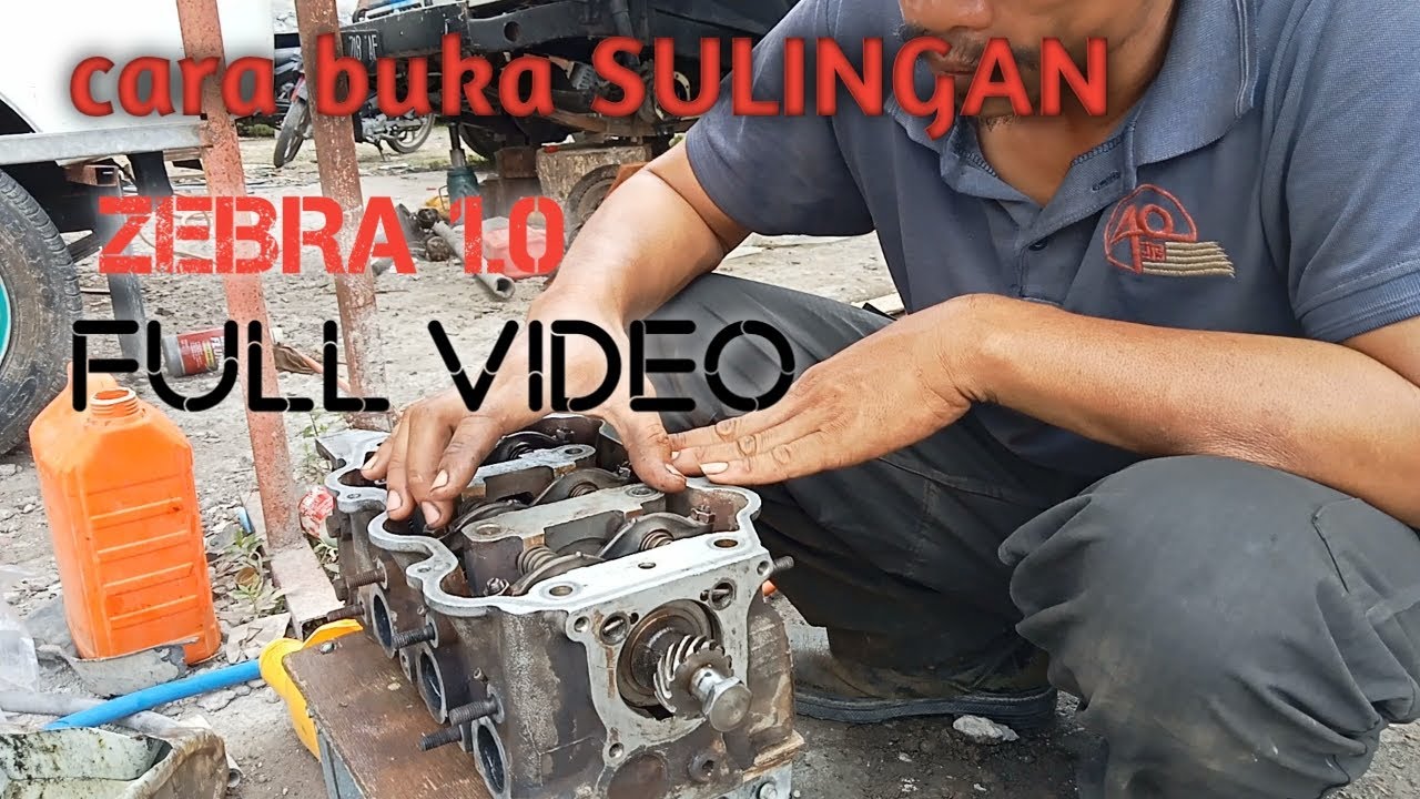 CARA BUKA SULINGAN SEPATU KELEP HIJET 1000