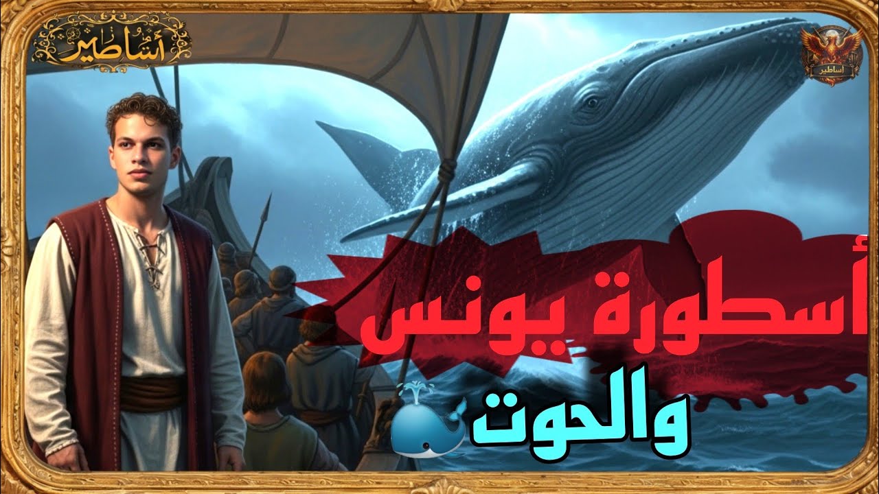 أسطورة يونس والحوت || النبي الذي عاش في بطن الحوت 40 يوماً !! وهل خرج ام مات بداخله ؟؟؟؟