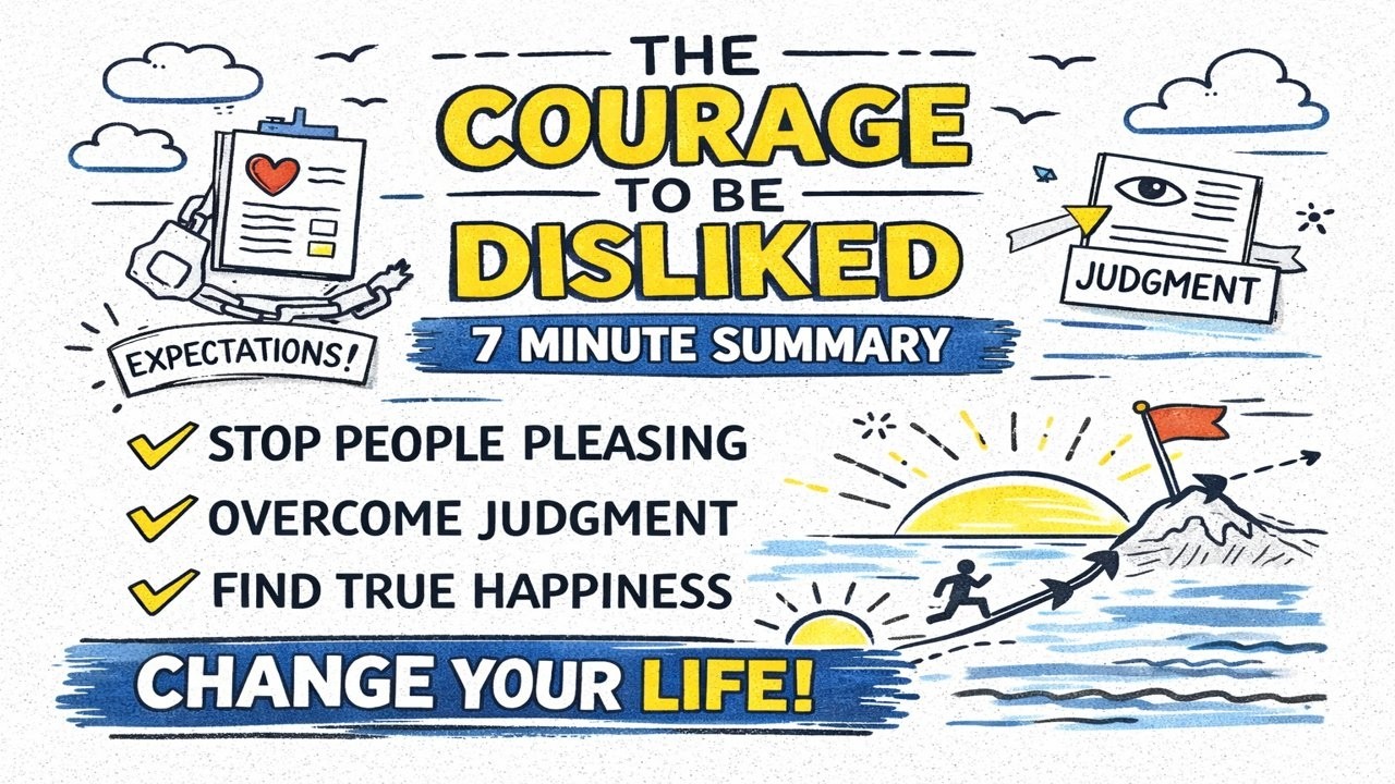 The Courage To Be Disliked – Stop Living for Others (Life-Changing Summary)