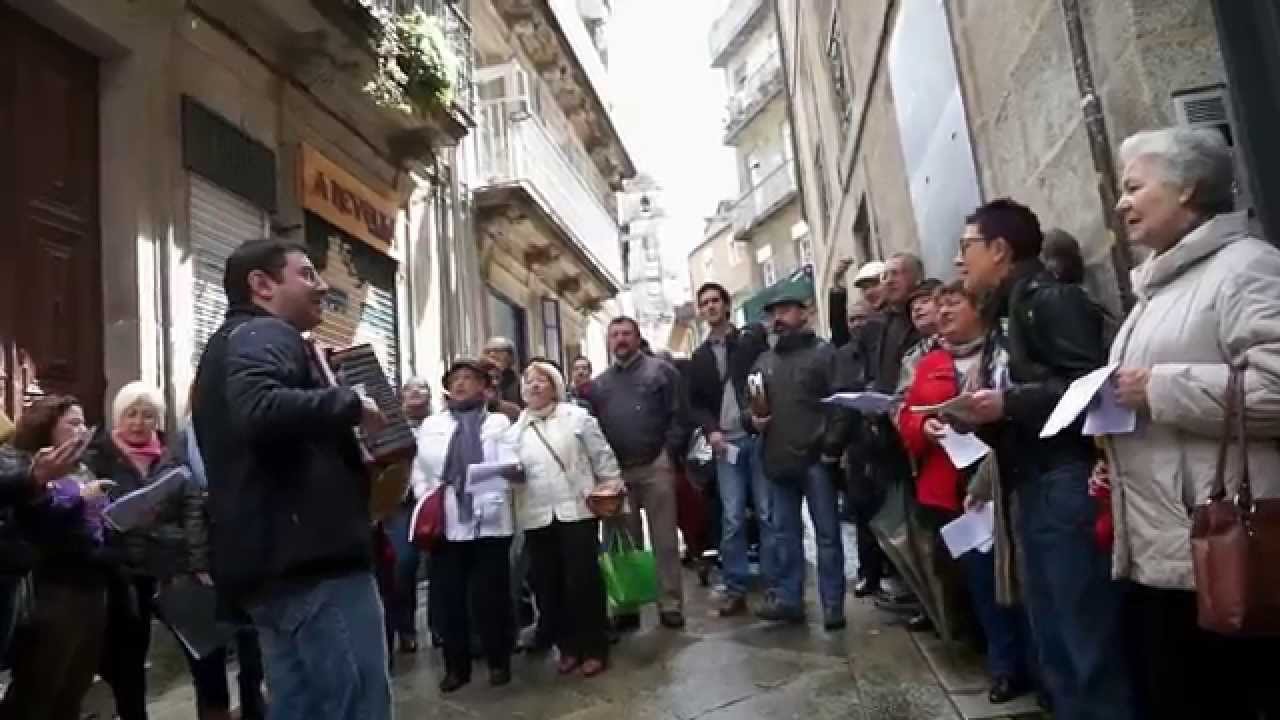O Orfeón Mariñeiro do Berbés canta a Rosalía de Castro