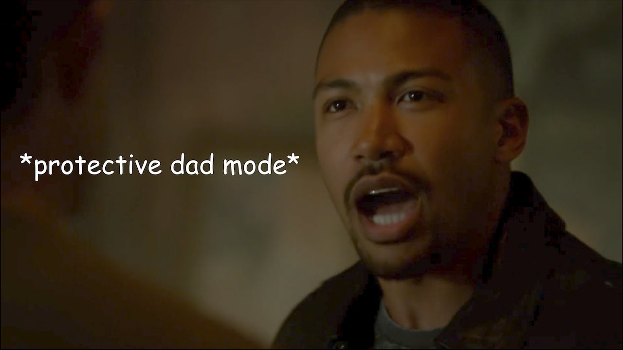 Marcel being Davina's protective dad for 5 minutes straight