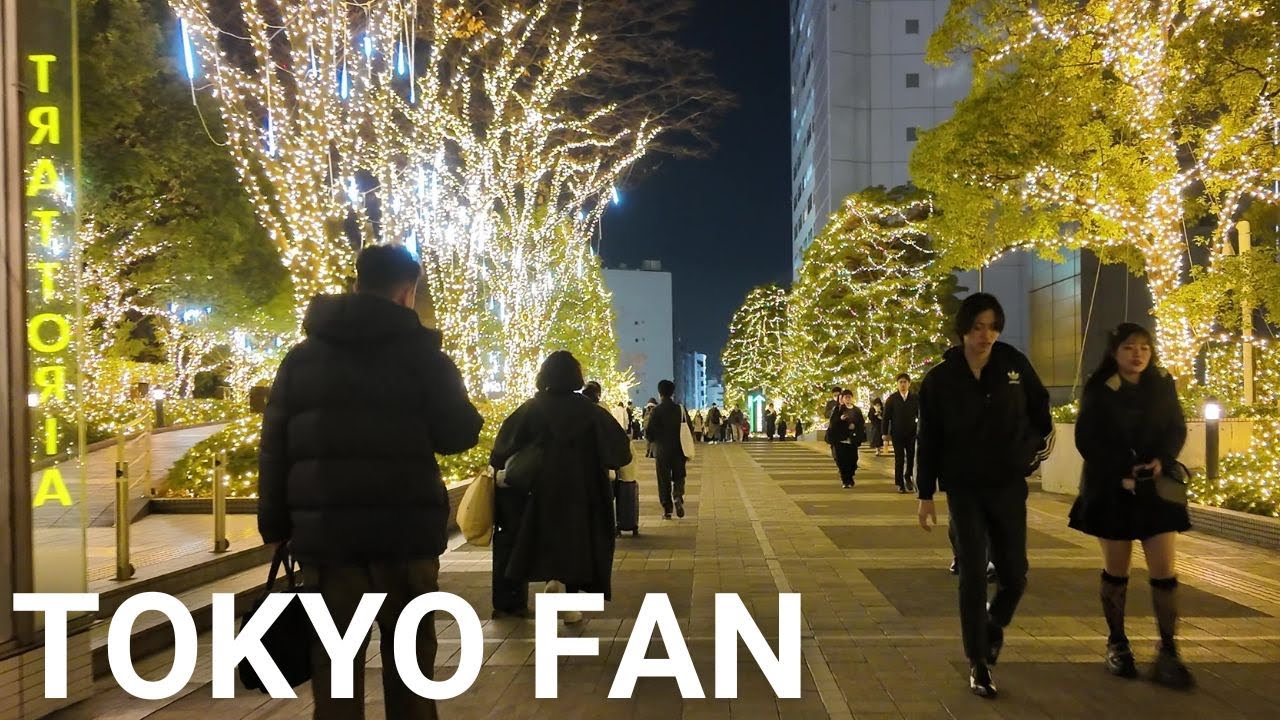 新宿散歩 |【4K】 Christmas Lights Walking Shinjuku Tokyo Japan (Dec. 2025)