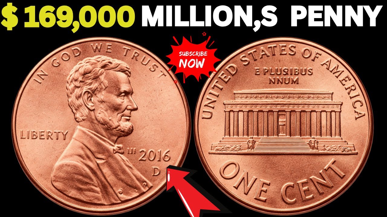 The Million-Dollar 2016 D Lincoln Penny Coin You Never Knew Existed! Coins Worth Money!