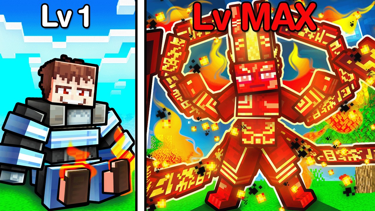 Minecraft But Its FIRE FORCE!