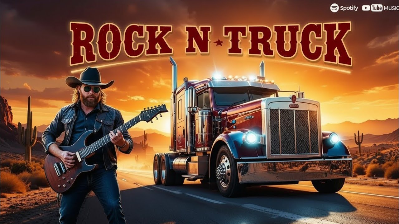 Rock N Truck – 1 Hour Highway Thunder | Best Driving Rock.