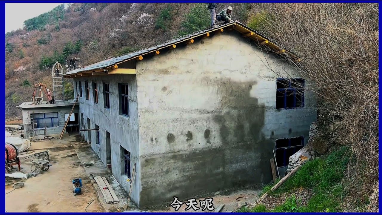 back to the countryside to renovate and expand the old house and beautiful garden