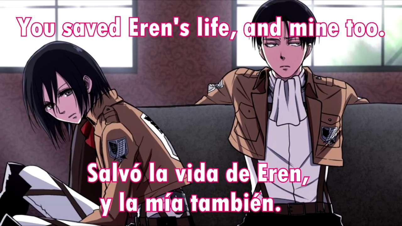 Levi x Mikasa | Hanji supports Rivamika (Audio)
