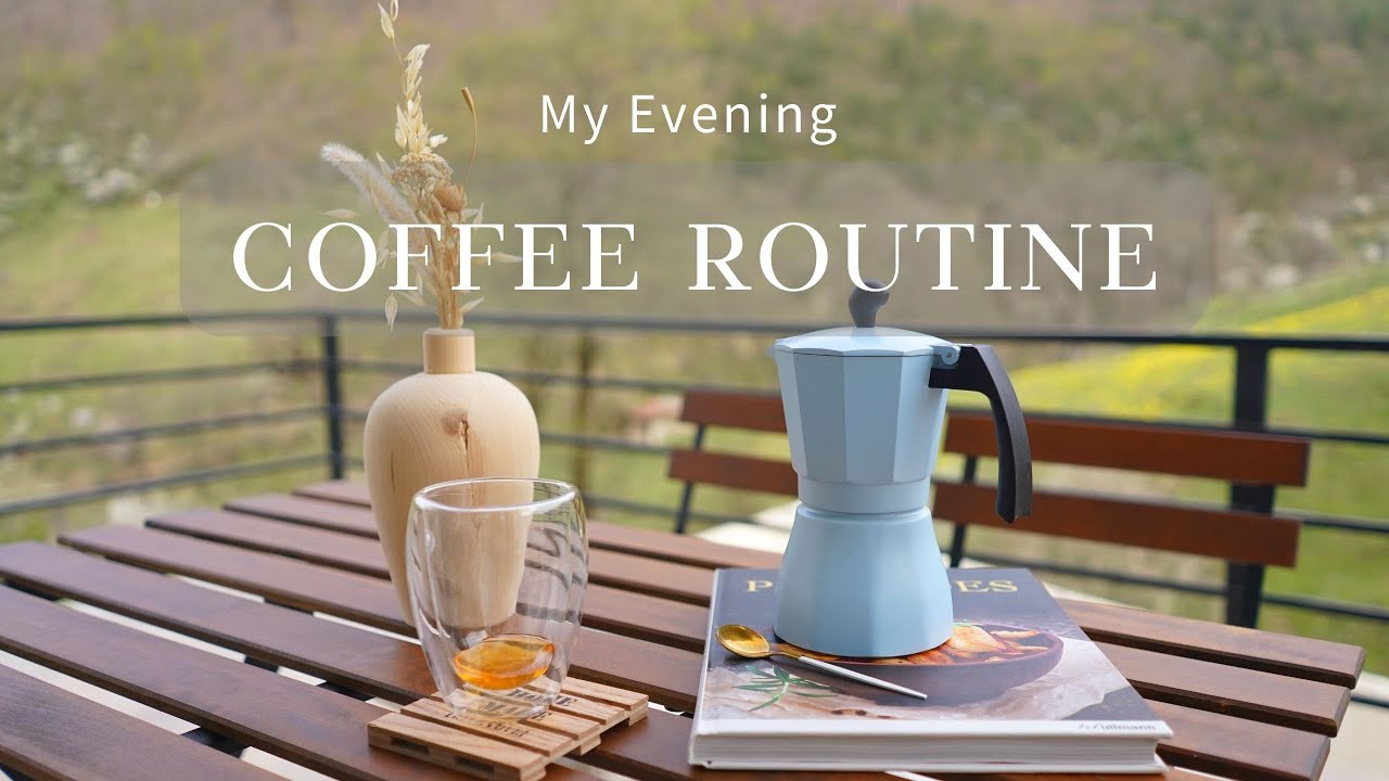 aesthetic coffee routine | Slow living in the countryside | SILENT VLOG