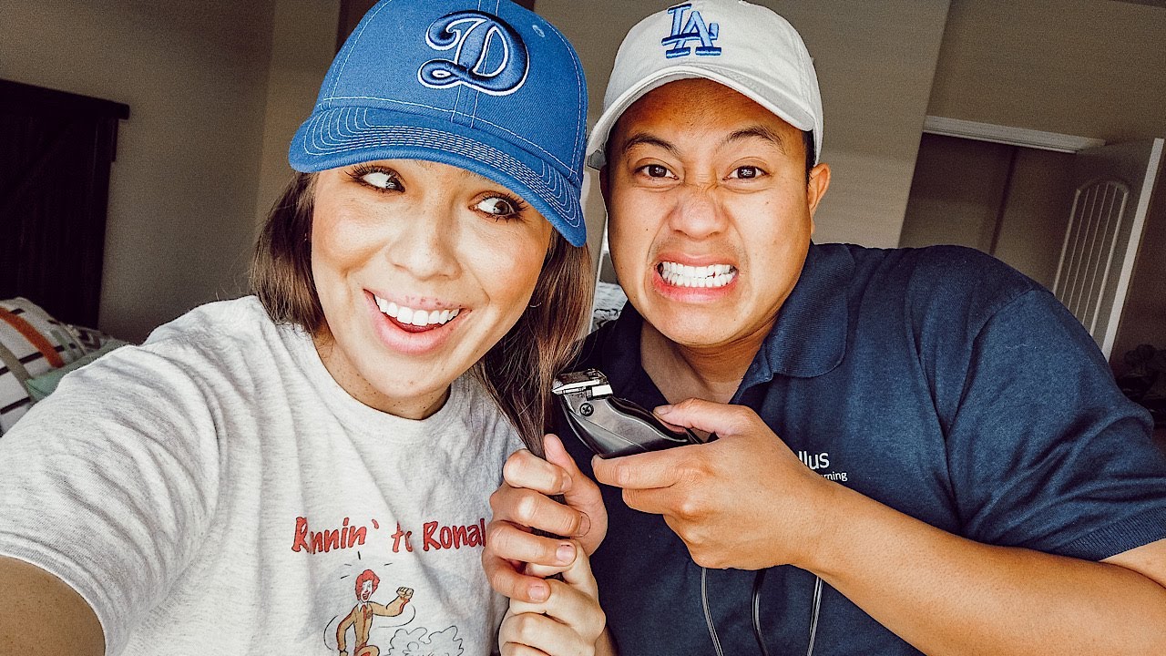 I let my husband cut my hair! | Quarantine Haircuts