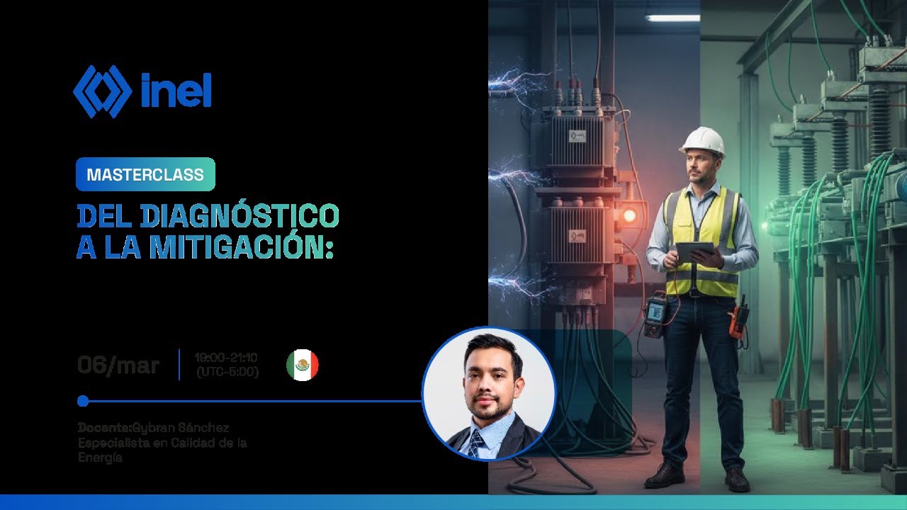 Masterclass: Diagnóstico y Mitigación de Armónicos 📱