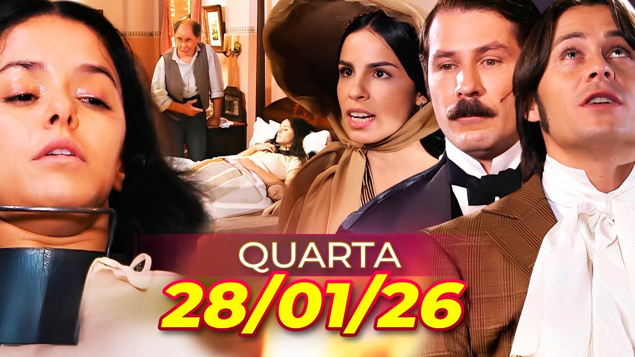 A Escrava Isaura (28/01/2026) Capítulo de Hoje Completo, Quarta-Feira - Resumo