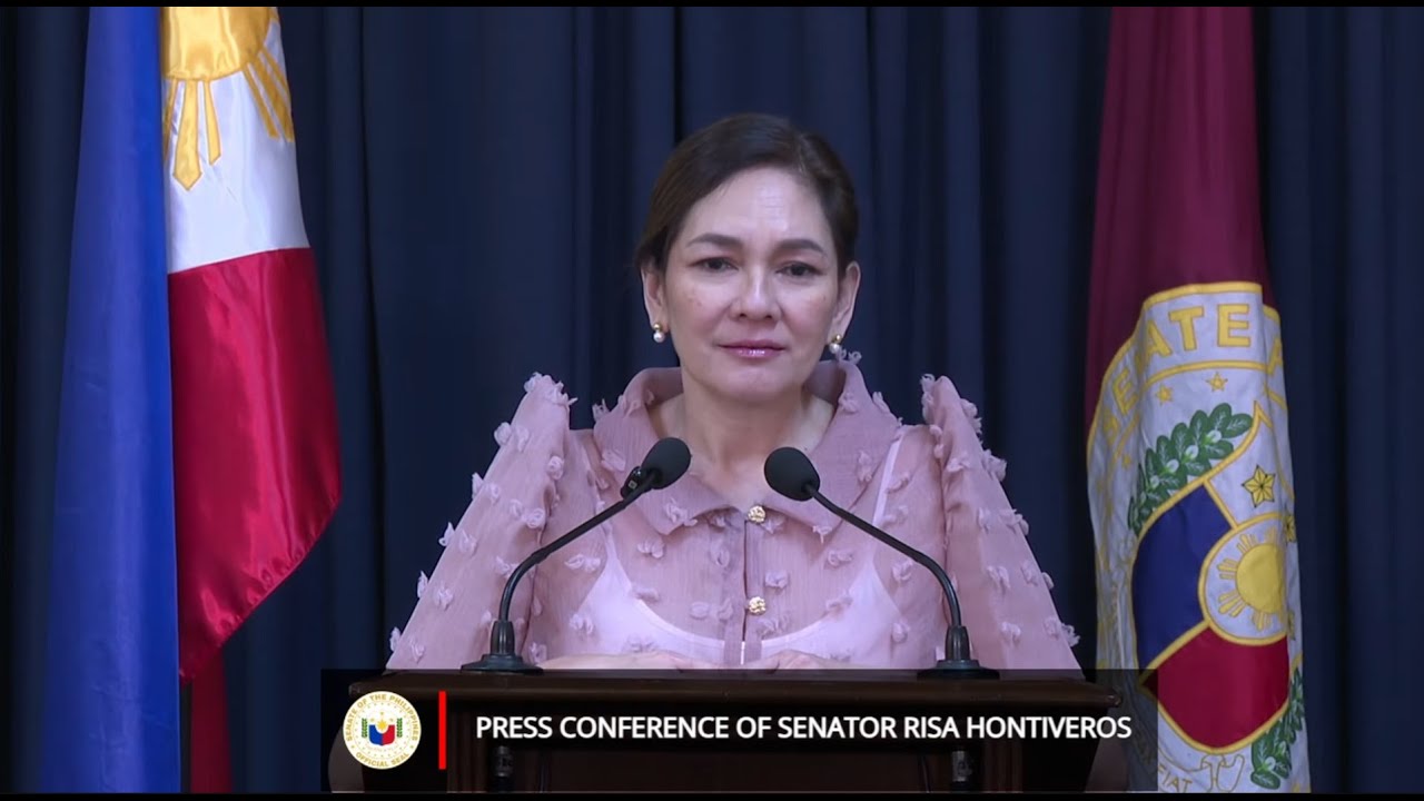 LIVE: Senate Press Conference of Senator Risa Hontiveros (February 9, 2026)