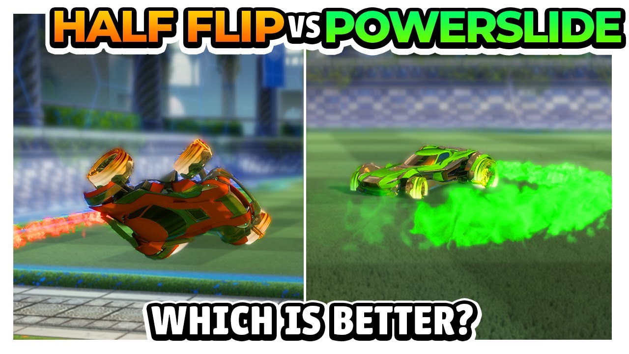 Fastest Way To Turn Rocket League | Rocket League Half Flip