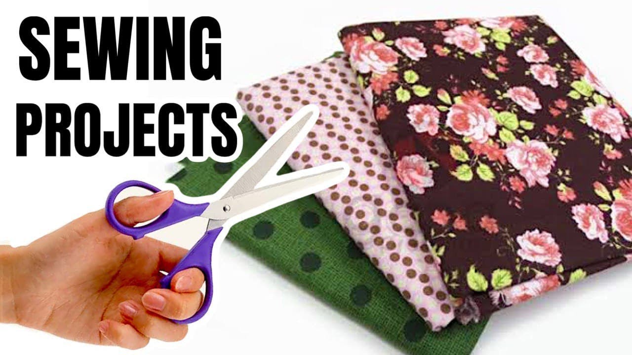 4 Sewing Projects For Scrap Fabric ✂️