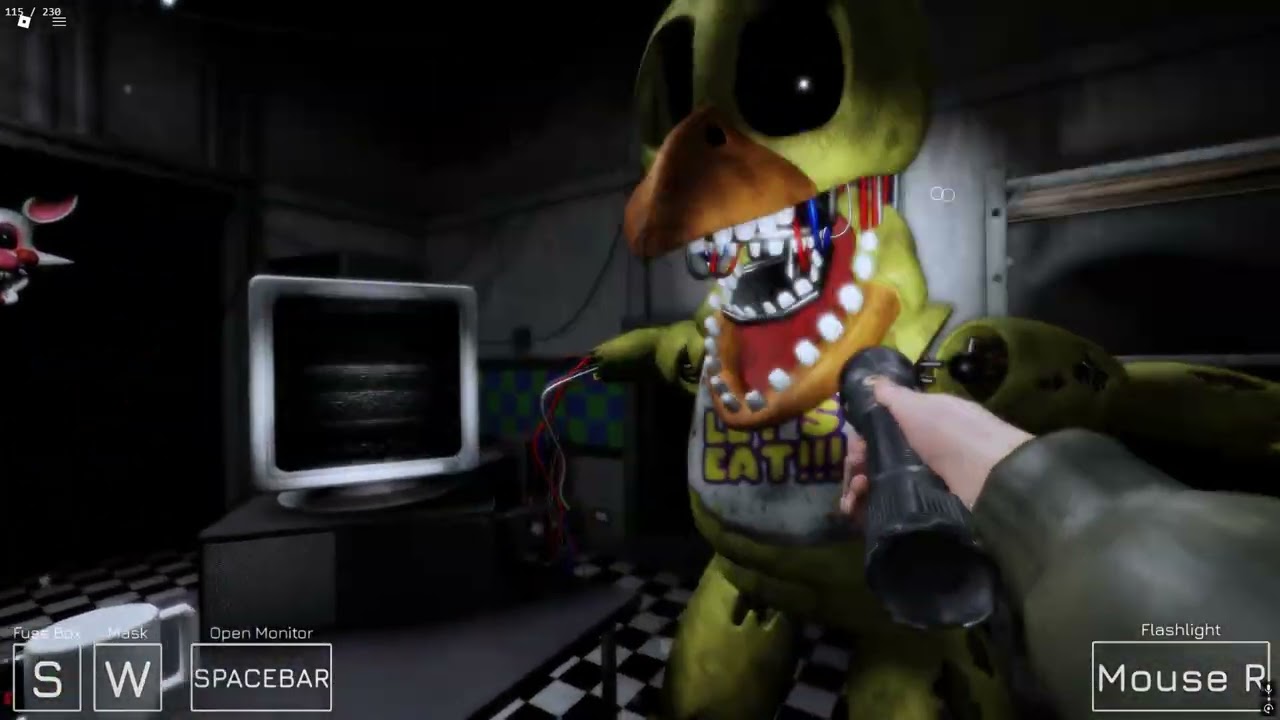 Roblox FNAF 2 REIMAGINED 7/20 DIFFICULTY FULLY COMPLETED