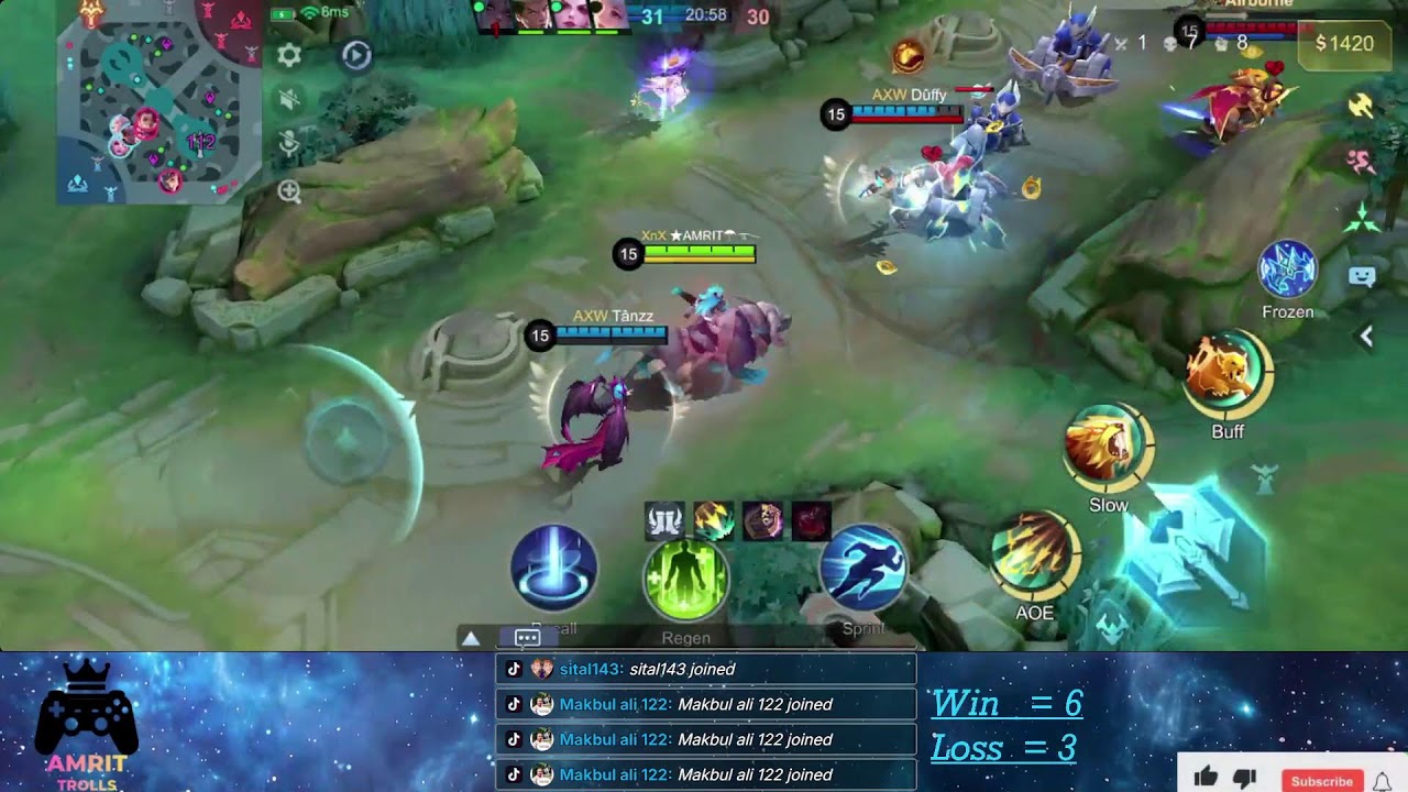 MLBB Rank Push !!Let's have some trolls!! Amrit Trolls is Live!!