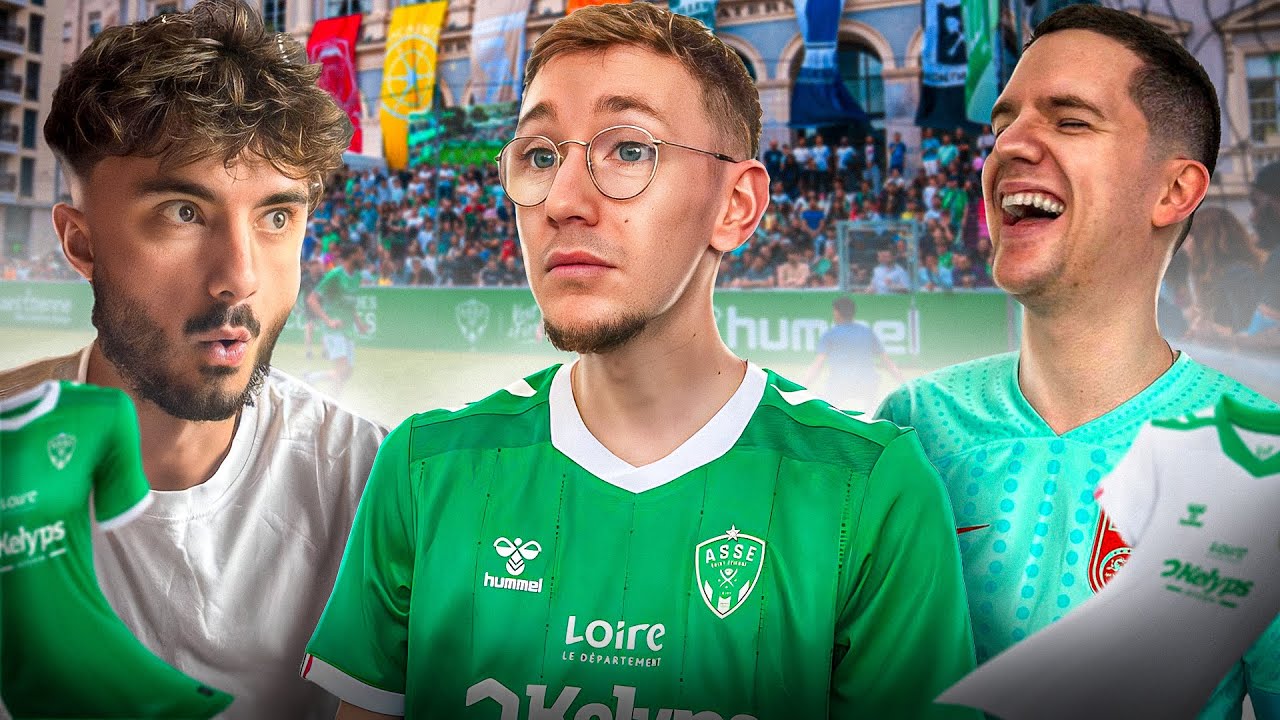 On joue contre les plus gros crack de Saint-Etienne (on zbeul au centre de formation)