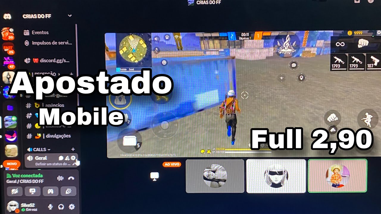 Apostado de 2,90 com Call no Mobile (iPhone 11/64gb)