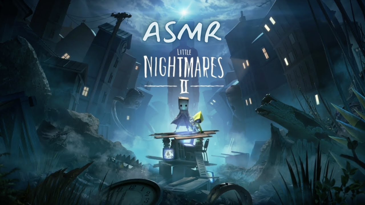ASMR Gaming 🎮  Little Nightmares 2 😴 Whisper & Controller Sounds