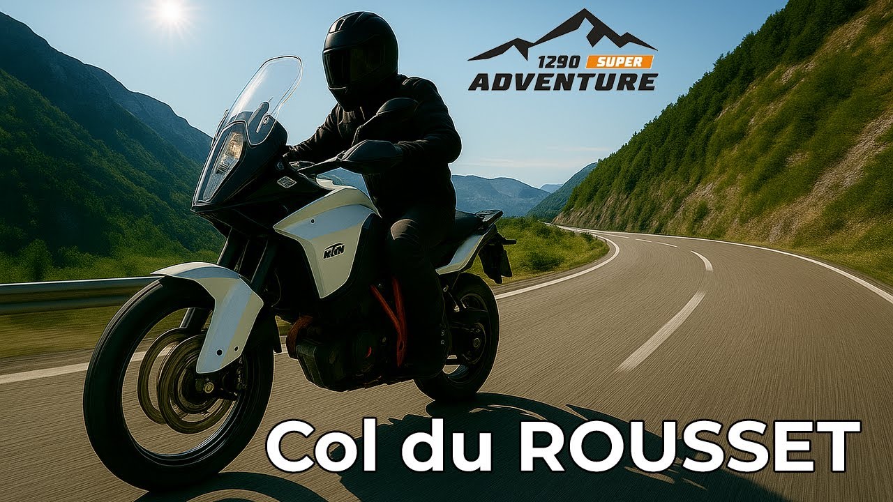 Montée intégrale du Col du Rousset en moto ► KTM 1290 Super Adventure 4k
