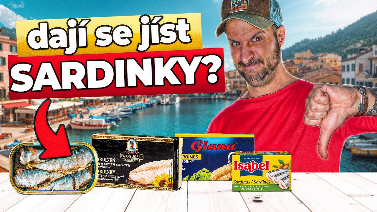 9 druhů sardinek v testu 🥫👉 Výsledek mě šokoval!