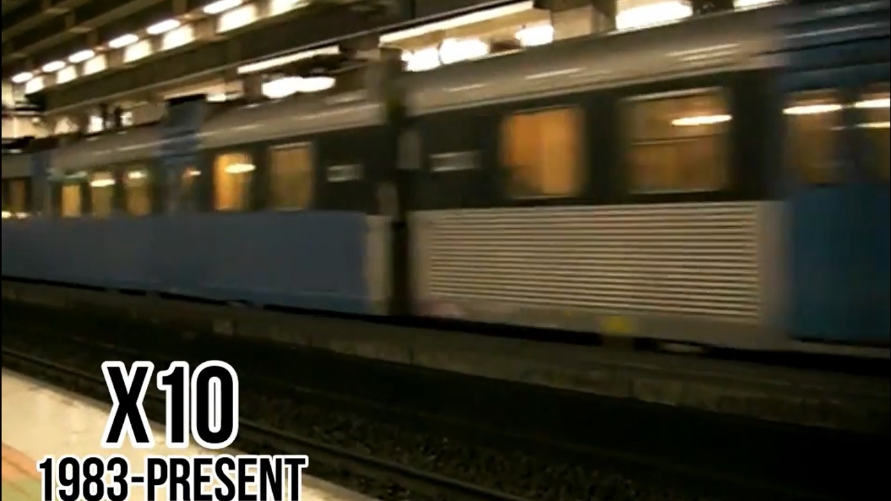 Stockholms Pendeltåg X1 & X10 EMUs (2009)