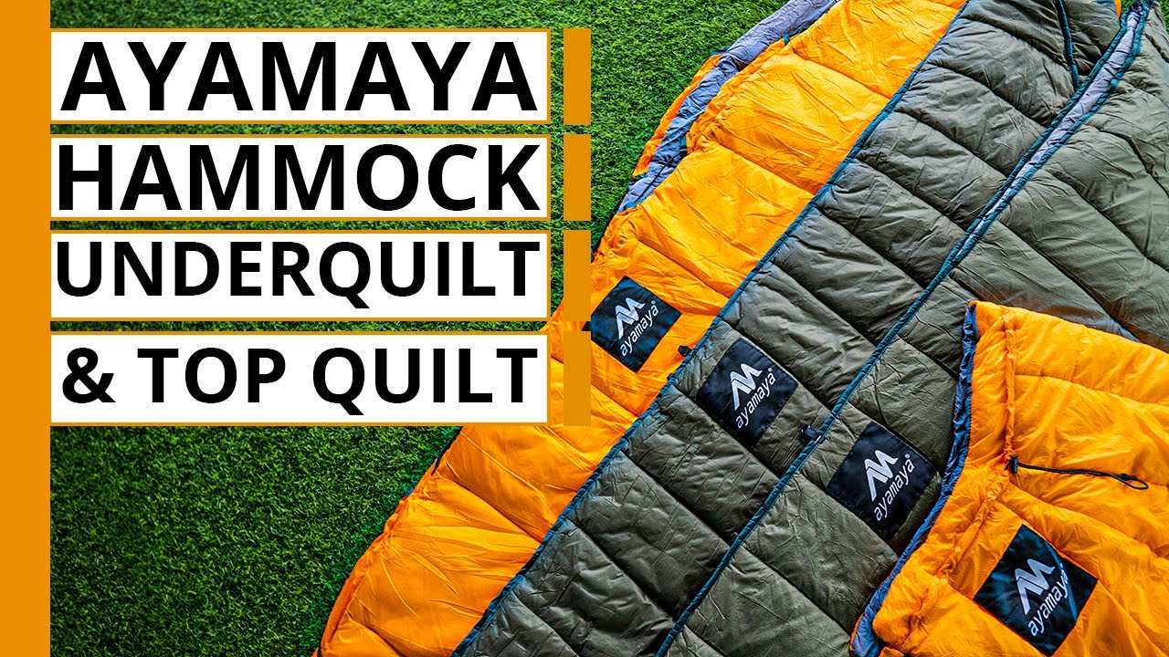 AYAMAYA Hammock Underquilt + Top Quilt Review