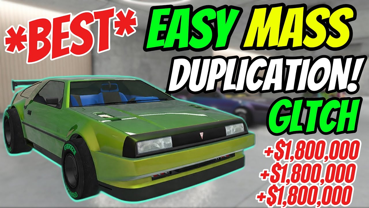 *BEST EASY* MASS DUPLICATION GLITCH! MAKE $1.8MILLION PER CAR DELUXO,ISSI - GTA 5 Online