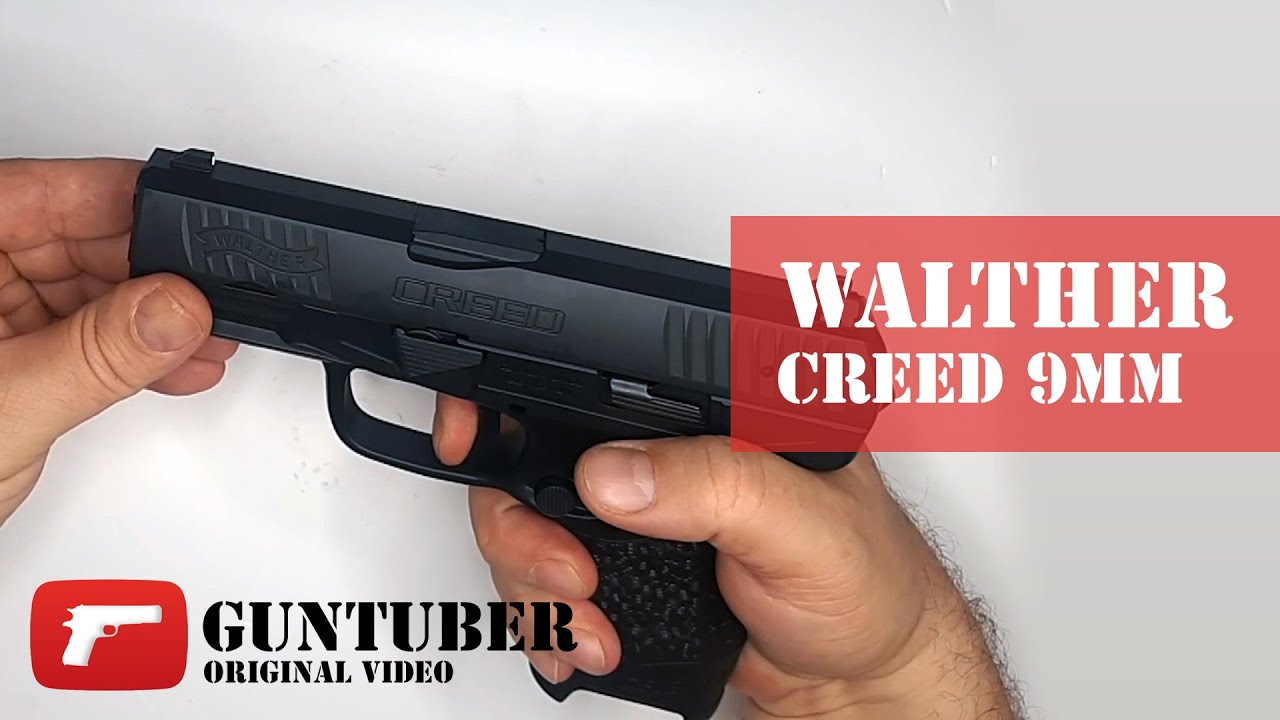 Walther CREED 9mm &ndash; How to Disassembly and Reassembly (Field Strip)