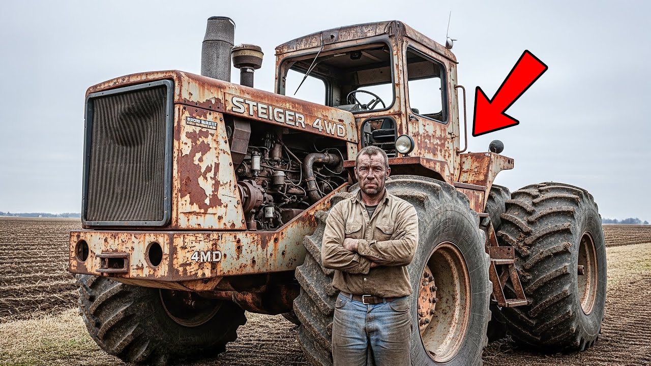 Obsolete Label Stuck On Iron Beast... Auction Turned To Silence When Old Iron Built An Empire