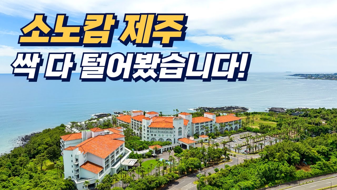 이국적인 제주도 숙소 | 소노캄 제주 객실 전부 보여드릴게요 원하는 타입 골라보세요 (패밀리, 스위트, 골드)