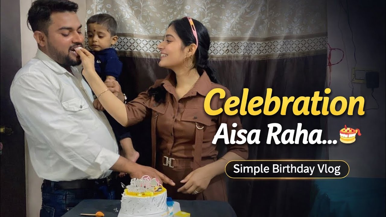 “Bada 👩‍❤️‍💋‍👨Party Nahi… Par Dil Se ❤️Celebration rinjukhandeblog🥰